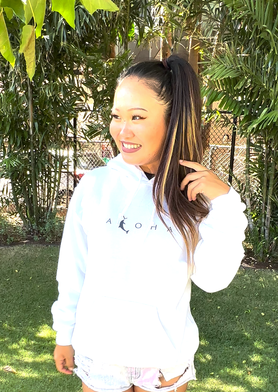 Aloha Dolphin Hoodie (Unisex)