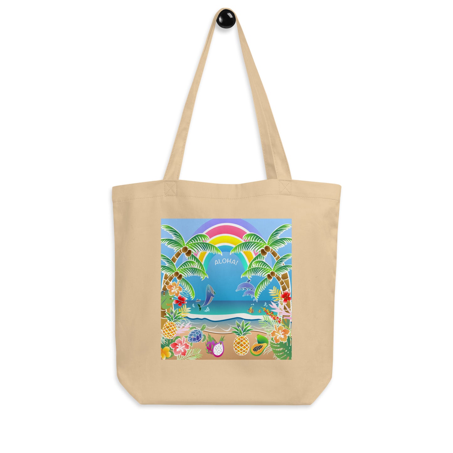 Aloha Rainbow Eco Tote Bag