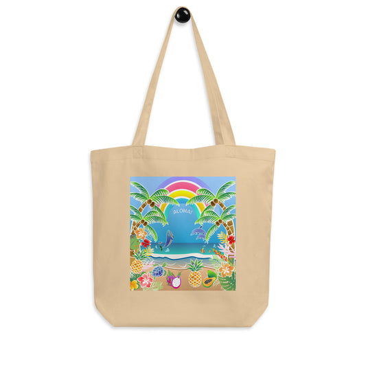 Aloha Rainbow Eco Tote Bag